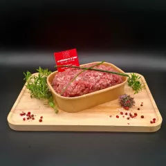Haché porc/bœuf préparé 500gr