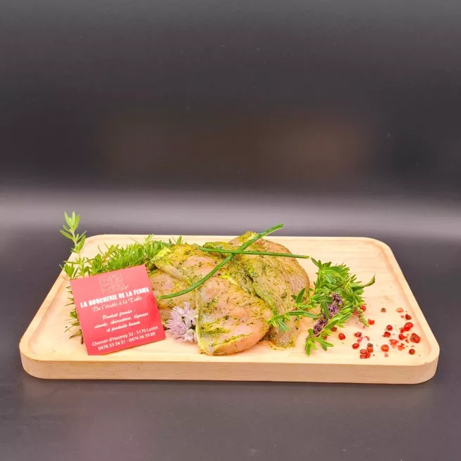 Escalope de dinde marinée 500gr