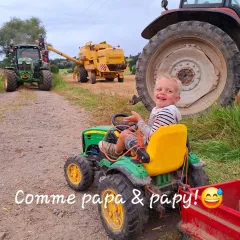 Clap de fin pour la moisson 2024 : Défis météorologiques et moments inoubliables en famille