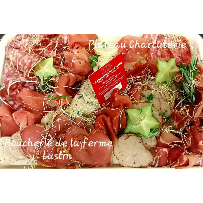 Plateaux Charcuterie 2pers (150gr/pers)