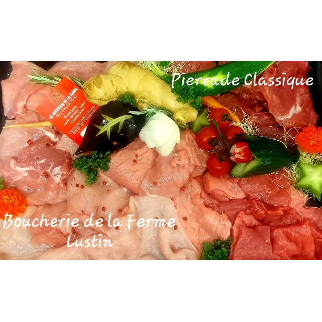 Plateaux pierrage 2 pers (250gr/pers)