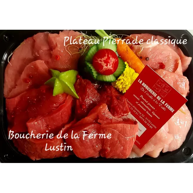 Plateaux pierrage 2 pers (250gr/pers)