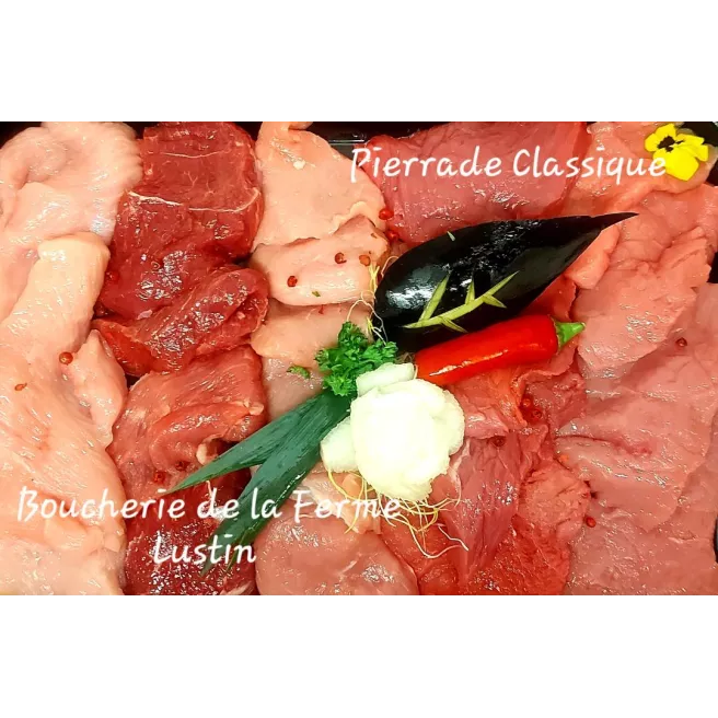 Plateaux pierrage 2 pers (250gr/pers)