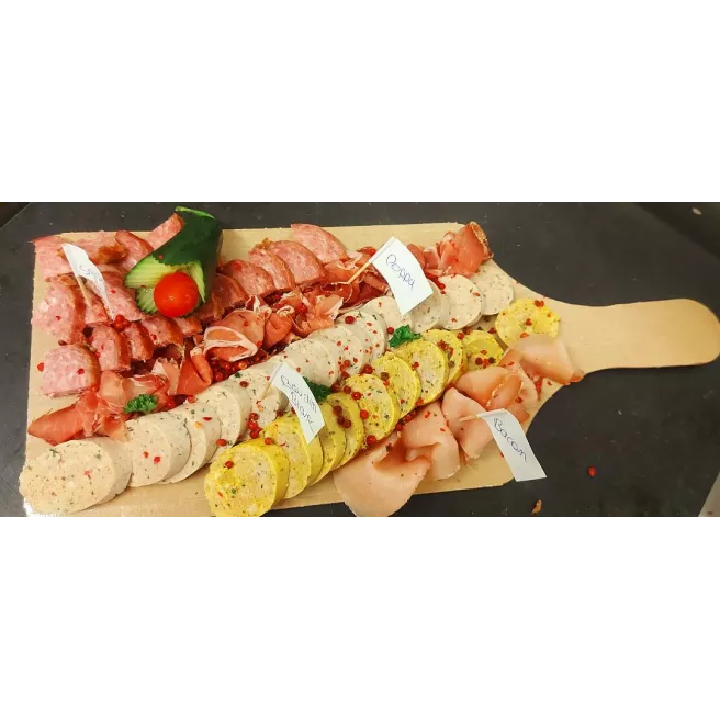 Plan,che assortiment de boudin festif 6pers