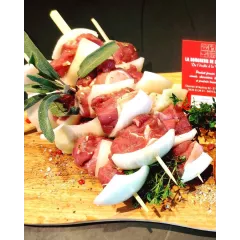 Brochette d'agneau 500gr