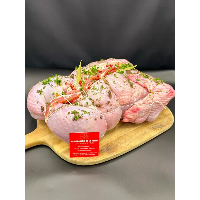 Dinde farcie foie gras & figues confites 3kg