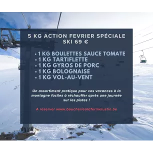 Colis 5kg Préparation Spécial SKI