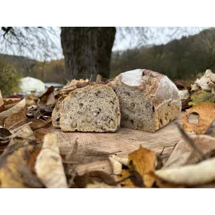 Pain froment aux noix/figues 600gr