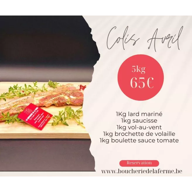 Colis Avril 5kg 65€