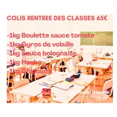 Colis rentrée des classes