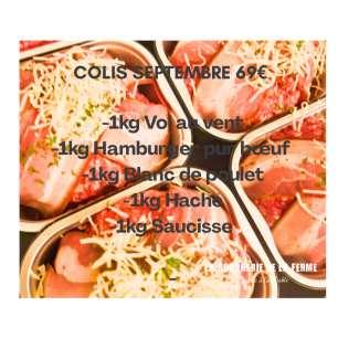 Colis septembre 69€